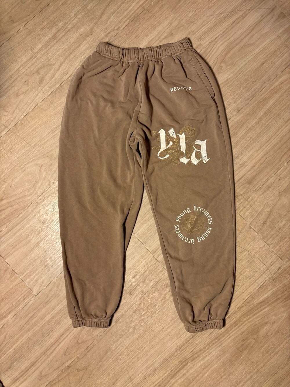 YoungLA Jogger Brown Graphic Sweatpants